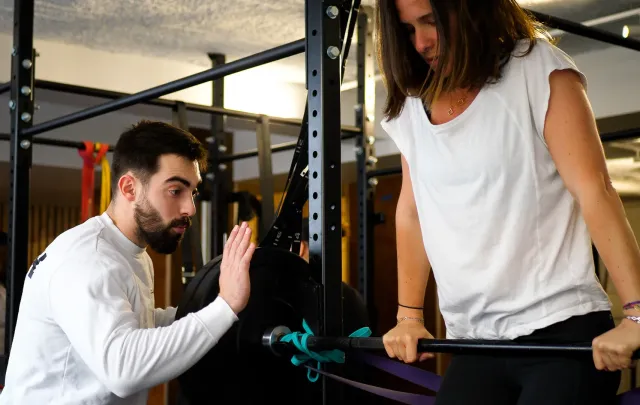 Client LSDT en train d'être coaché
